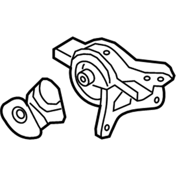 2014 Hyundai Sonata Motor And Transmission Mount - 21830-3Q750