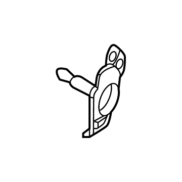 Hyundai 89T10-L1000 Hinge Assembly-Rear Seat Back Side 89T10-L1000 Hyundai Hinge Assembly-Rear Seat Back Side Illustration 1 of 1