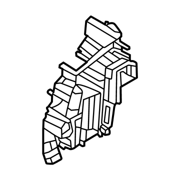 Hyundai 97135-N9000 Heater Case Right Hand 97135-N9000 Hyundai Heater Case Right Hand Illustration 1 of 1