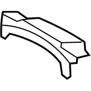 84837-3S000-RY Hyundai Panel Assembly-Cluster Facia,Lower Illustration 1 of 1