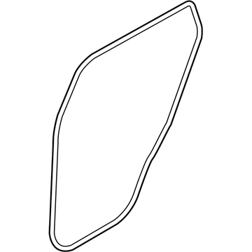 2006 Hyundai Santa Fe Door Seal - 83110-0W000-WK