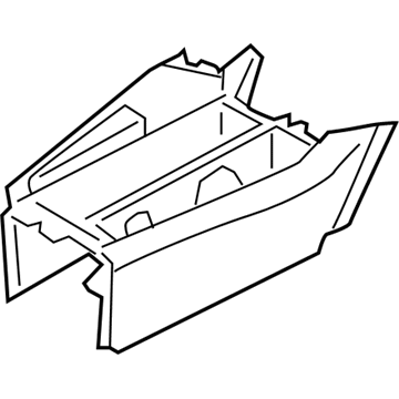 Hyundai 84601-S2000-NNB Floor Console Assembly 84601-S2000-NNB Hyundai Floor Console Assembly Illustration 1 of 1