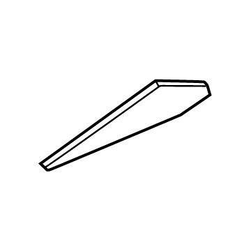 Hyundai 84695-S2000-NNB Console Garnish Assembly Right Hand 84695-S2000-NNB Hyundai Console Garnish Assembly Right Hand Illustration 1 of 1