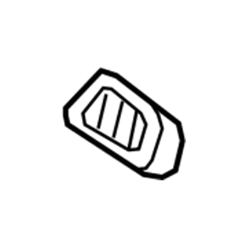 Hyundai 97383-J0000-TRY Side Defroster Nozzle Assembly Left Hand 97383-J0000-TRY Hyundai Side Defroster Nozzle Assembly Left Hand Illustration 1 of 1