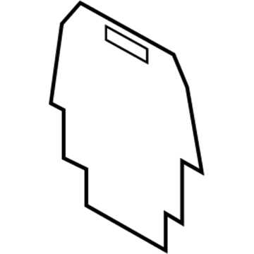 88145-2S000 Hyundai Cover-Front Back Anti Noise Illustration 1 of 1