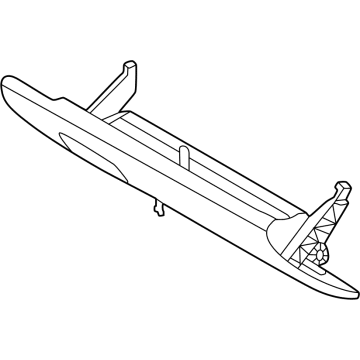 Hyundai 84510-KL000-NNB Glove Box Assembly 84510-KL000-NNB Hyundai Glove Box Assembly Illustration 1 of 1