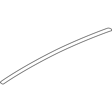 Hyundai 87220-3V001 Roof Moulding Assembly Right Hand 87220-3V001 Hyundai Roof Moulding Assembly Right Hand Illustration 1 of 1