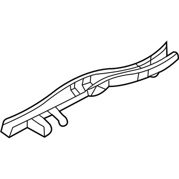 65720-4D500 Hyundai Rear Floor Side Member Assembly Right Hand Illustration 1 of 1