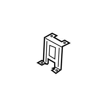 84690-J3000 Hyundai Bracket-Console Ctr MTG Illustration 1 of 1