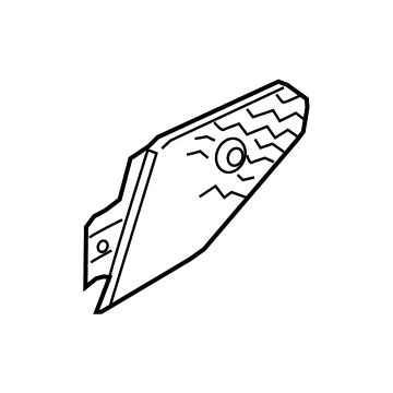 Hyundai 84680-J3000-NNB Cover Assembly-Console EXTN,LH 84680-J3000-NNB Hyundai Cover Assembly-Console EXTN,LH Illustration 1 of 1