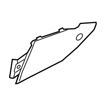 Hyundai 84685-J3000-NNB Cover Assembly-Console EXTN,RH 84685-J3000-NNB Hyundai Cover Assembly-Console EXTN,RH Illustration 1 of 1
