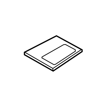 Hyundai 84692-J3000-4X Mat-Console Cover 84692-J3000-4X Hyundai Mat-Console Cover Illustration 1 of 1
