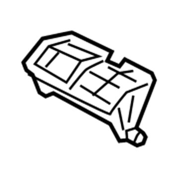 97146-D3010 Hyundai Door Assembly-Ventilator Right Illustration 1 of 1