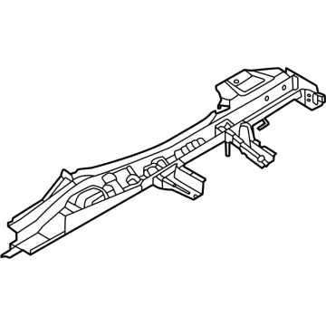 Hyundai 65720-P0400 Rear Floor Side Member Assembly Right Hand 65720-P0400 Hyundai Rear Floor Side Member Assembly Right Hand Illustration 1 of 1