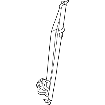 Hyundai 88880-3J500-WK Front Seat Belt Assembly Right 88880-3J500-WK Hyundai Front Seat Belt Assembly Right Illustration 1 of 1