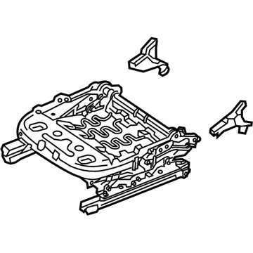 Hyundai 88500-G2141-T9Y Left Hand Track Assembly 88500-G2141-T9Y Hyundai Left Hand Track Assembly Illustration 1 of 1