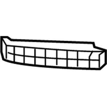 86527-B8000 Hyundai Front Bumper Upper Side Mounting Bracket Illustration 1 of 1
