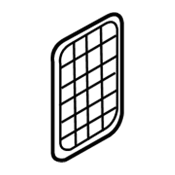 85735-4D000-CS Hyundai Cover-Fire Extinguisher Illustration 1 of 1