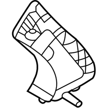 85890-4D000-QW Hyundai Trim Assembly- D Pillar,LH Illustration 1 of 1