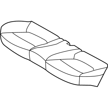 2013 Hyundai Accent Seat Cover - 89160-1R100-N2T