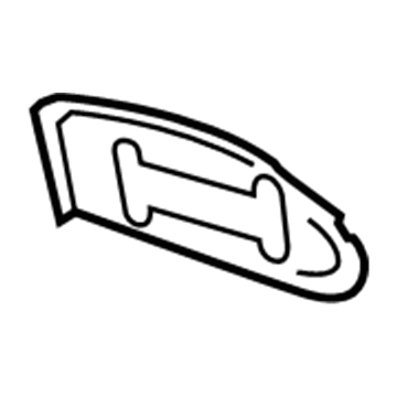 Hyundai 85734-2C001-LK Cover-Luggage Side,LH 85734-2C001-LK Hyundai Cover-Luggage Side,LH Illustration 1 of 1