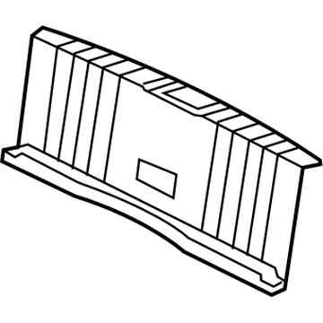 85770-2C000-LK Hyundai Rear Transverse Trim Illustration 1 of 1