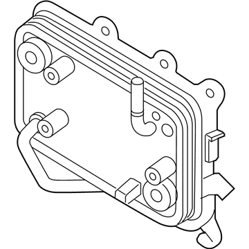 Hyundai Automatic Transmission Oil Cooler - 25620-D5000