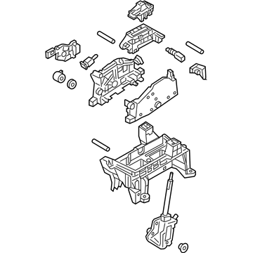 Hyundai 46700-G3110 Automatic Transmission Lever Assembly 46700-G3110 Hyundai Automatic Transmission Lever Assembly Illustration 1 of 1