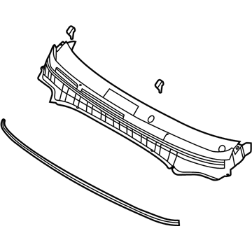 Hyundai 86150-K2000 Cowl Top Cover Assembly 86150-K2000 Hyundai Cowl Top Cover Assembly Illustration 1 of 1