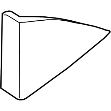Hyundai 87660-2H010 Front Door Quadrant Inner Cover Assembly 87660-2H010 Hyundai Front Door Quadrant Inner Cover Assembly Illustration 1 of 1