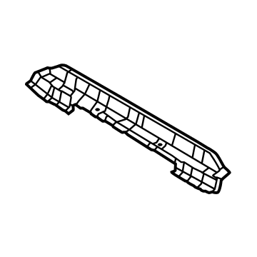 65632-P0000 Hyundai Member-Rear Floor Center CORSS Illustration 1 of 1