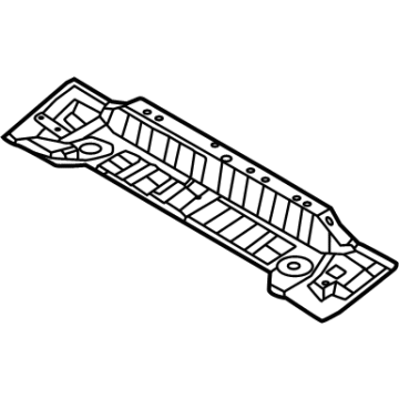 65515-P0000 Hyundai PNL Assembly-RR Floor Ctr Illustration 1 of 1