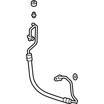 Hyundai Elantra GT A/C Hose - 97762-F2450