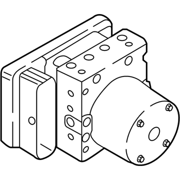 2019 Hyundai Tucson ABS Control Module - 58920-D3530