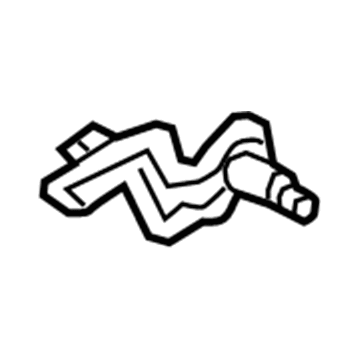 83495-A5000 Hyundai Rear Outside Handle Support Bracket Illustration 1 of 1
