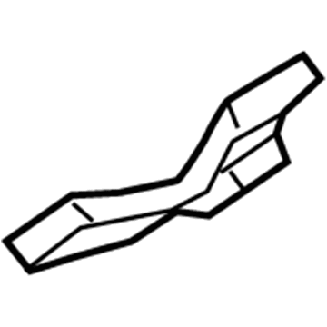 83665-A5000 Hyundai Base Assembly-Rear Door Outside Handle,RH Illustration 1 of 1