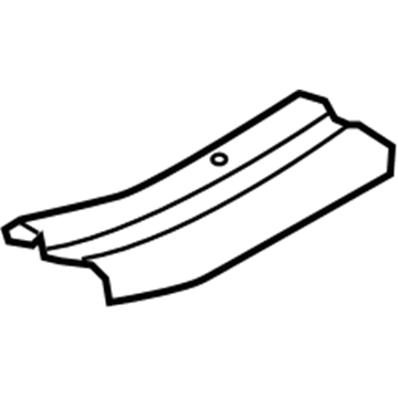 65216-1R000 Hyundai Gusset-Center Floor Front,LH   Illustration 1 of 1