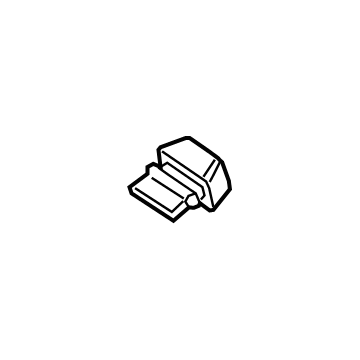 85939-J3000 Hyundai Damper-Covering Shelf Center Illustration 1 of 1