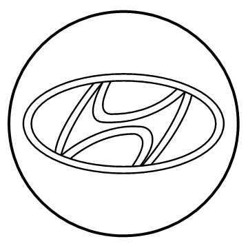 2025 Hyundai Venue Wheel Cover - 52960-K2200
