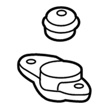 25333-B1000 Hyundai Radiator Mounting Bracket Assembly Upper Illustration 1 of 1