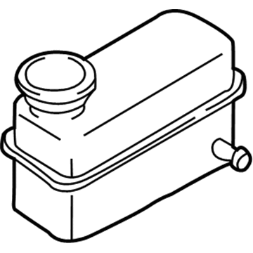 58529-26000 Hyundai Master Cylinder Reservoir Illustration 1 of 1