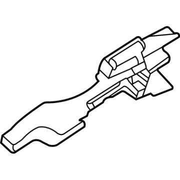 82655-AA000 Hyundai Base Assembly-FR Dr O/S Handle LH Illustration 1 of 1