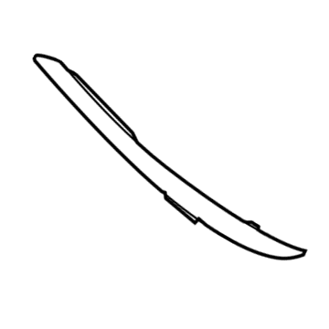86574-3M000 Hyundai Moulding-Front Bumper Upper,RH Illustration 1 of 1