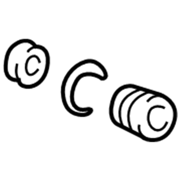 57726-22000 Hyundai Bush Assembly-Rack Illustration 1 of 1