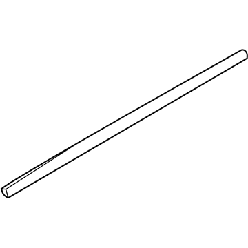 2001 Hyundai Accent Weather Strip - 83231-25000
