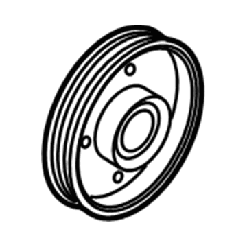 Hyundai 97643-C0000 PULLEY Assembly-A/CON Compressor 97643-C0000 Hyundai PULLEY Assembly-A/CON Compressor Illustration 1 of 1