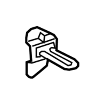 Hyundai 89779-2S500 Striker Assembly-Rear Seat Back,LH 89779-2S500 Hyundai Striker Assembly-Rear Seat Back,LH Illustration 1 of 1