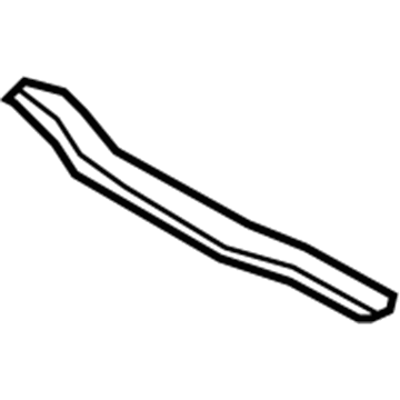 84755-2B000 Hyundai Reinforcement Assembly-Crash Pad Lower L/H Illustration 1 of 1