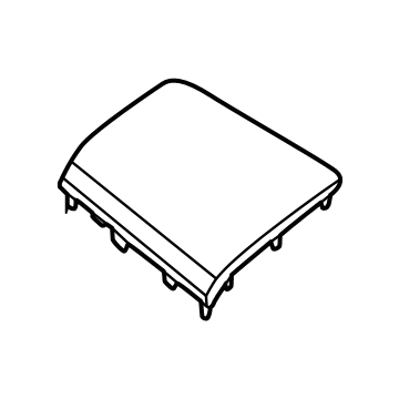 84715-R6000-NNB Hyundai Center Speaker Grille Assembly Illustration 1 of 1