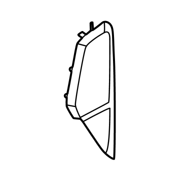 Hyundai 84785-R6000-NNB Cover Assembly-C/Pad Main Side Right Hand 84785-R6000-NNB Hyundai Cover Assembly-C/Pad Main Side Right Hand Illustration 1 of 1